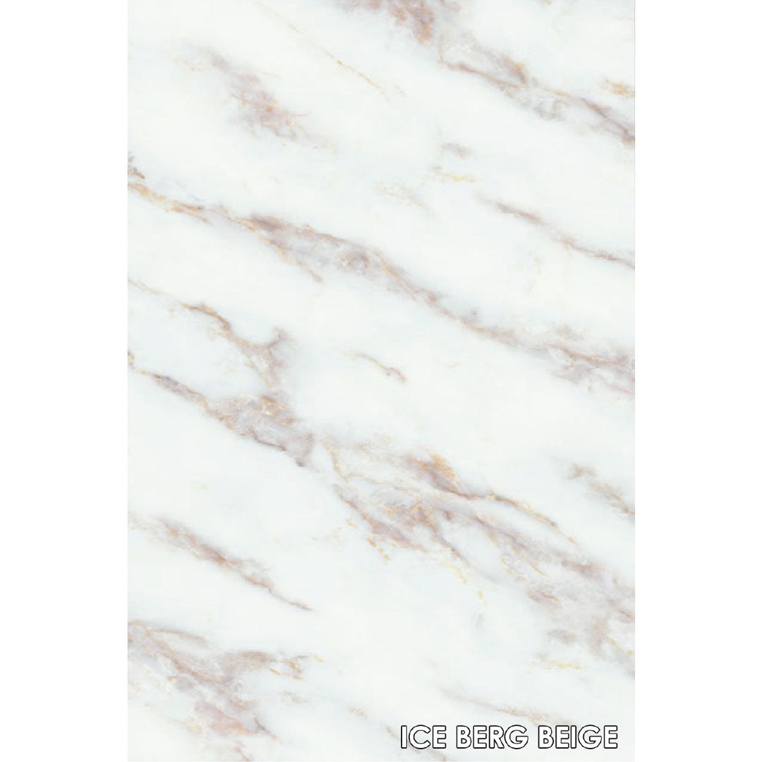 Marmorplatte Ice Berg Beige Stone 260x122