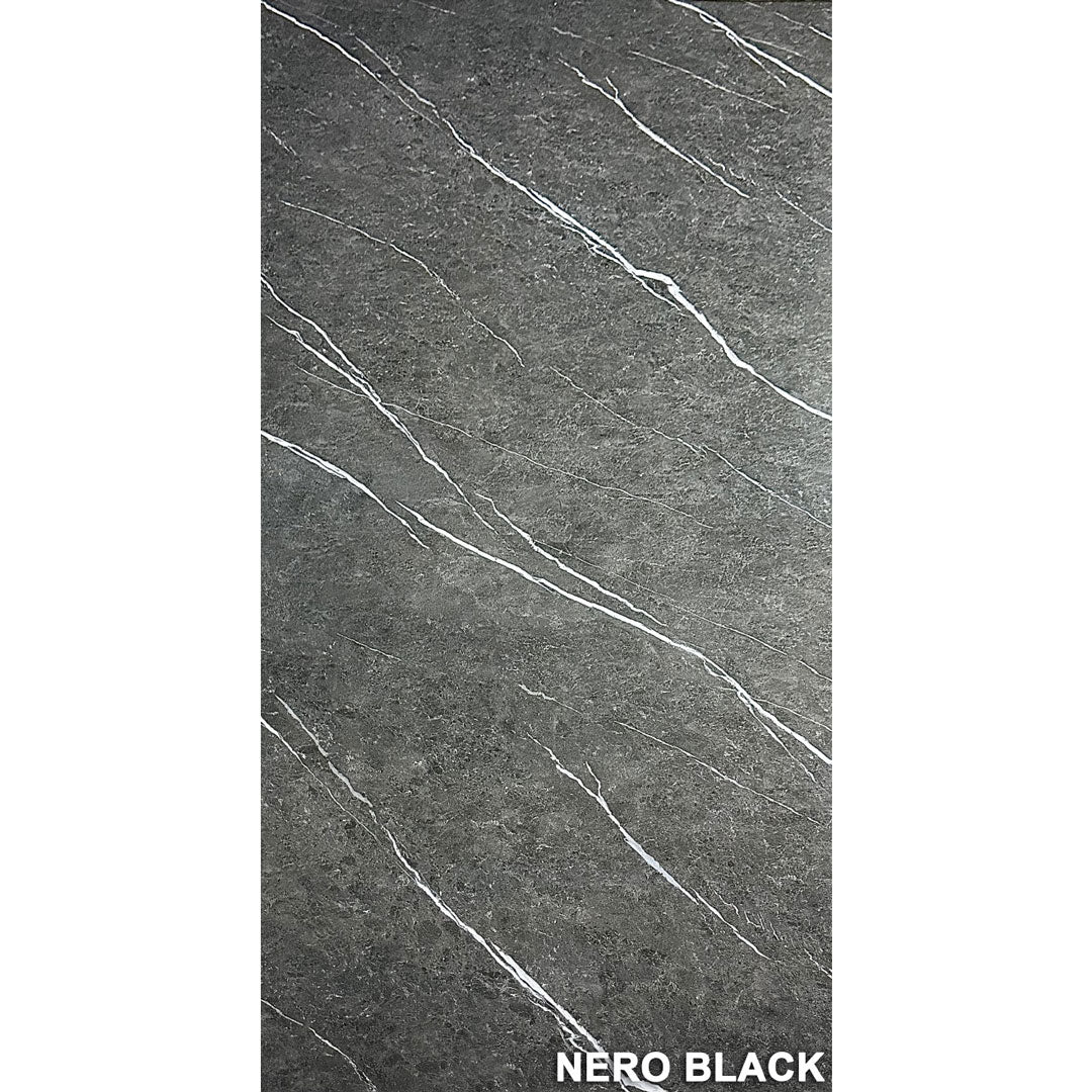 Marmorplatte Nero Black Stone 260x122