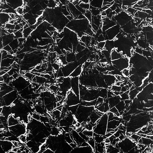 Marmorplatte Black White Stone 260x122